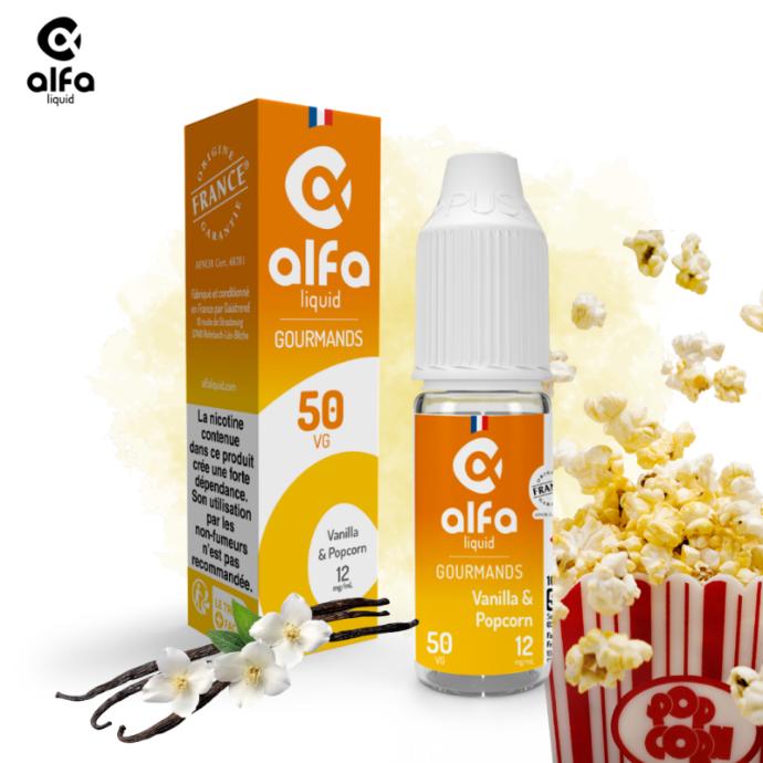 VANILLA & POPCORN 10ML - ALFALIQUID