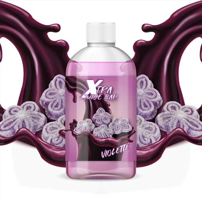 [LIQ/XJB-41-1L] VIOLETTE 1L 0MG - XTRA JUICE BAR