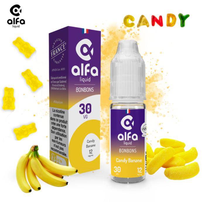 CANDY BANANE 10ML - ALFALIQUID