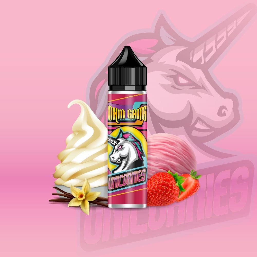 UNICORNIES 50ML 0MG - OHM GANG