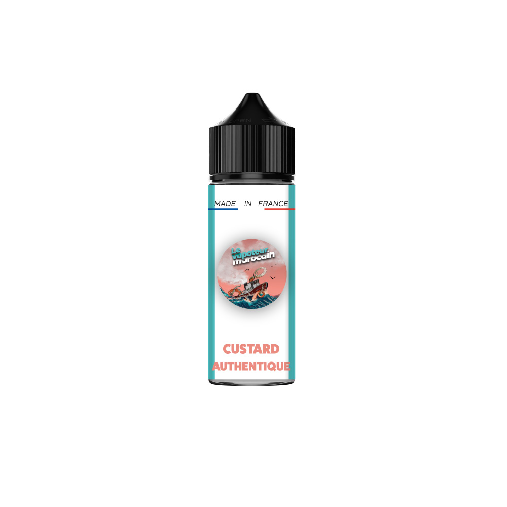 CUSTARD AUTHENTIQUE 50ML - LE VAPOTEUR MAROCAIN