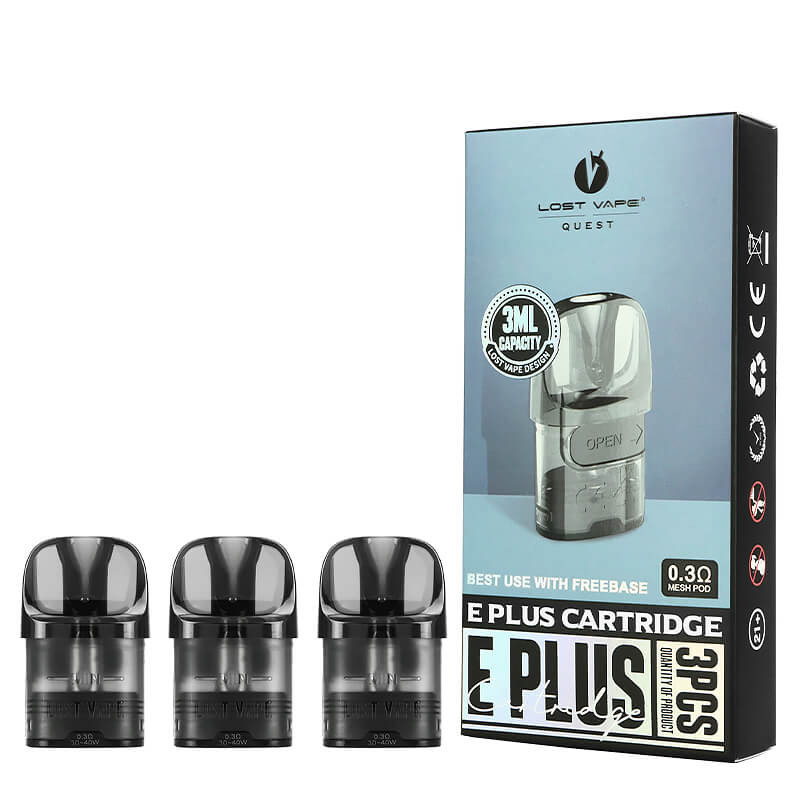 CARTOUCHE POD E-PLUS 3ML PAR 3 - LOST VAPE