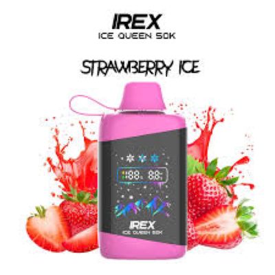PUFF STRAWBERRY ICE - 50000 BOUFFÉES 5% - IREX