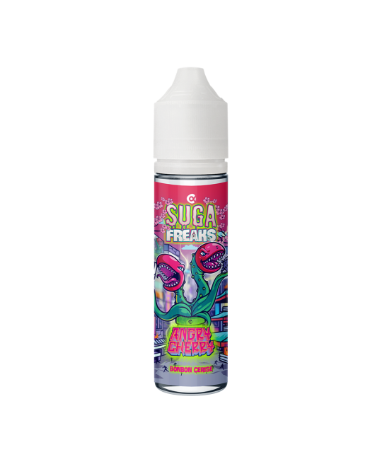[LIQ/SUG-ANC-50ML] ANGRY CHERRY 50ML 0MG - SUGAFREAKS
