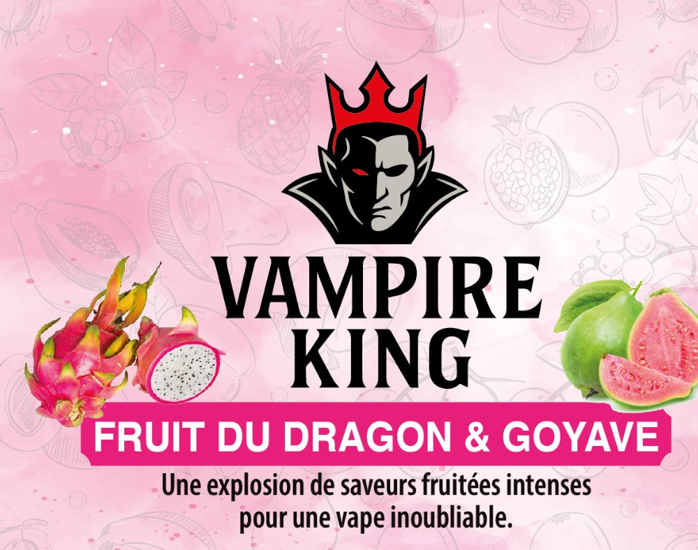 FRUIT DU DRAGON & GOYAVE 200 ML 0 MG - VAMPIRE KING