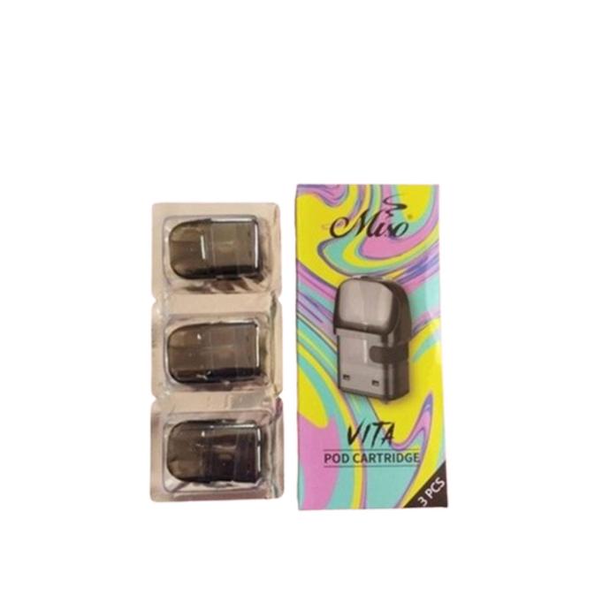 CARTOUCHES VITA POD CARTRIDGE 3,5ML (3 PCS ) - MISO