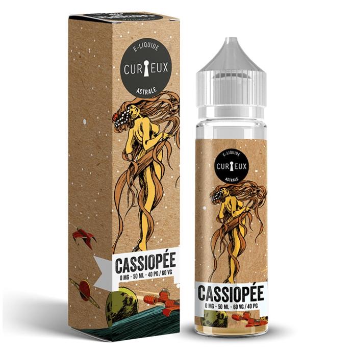 [LIQ/CUR-CAS-50ML] CASSIOPÉE 50ML 0MG - CURIEUX - ÉDITION ASTRALE