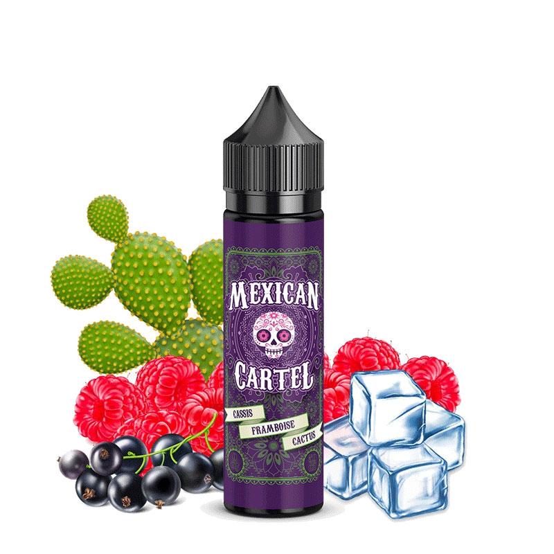 [LIQ/MEX-CFC-50ML] CASSIS FRAMBOISE CACTUS 50ML 0MG - MEXICAN CARTEL