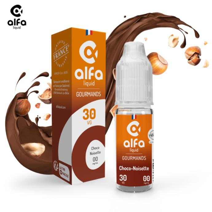 CHOCO NOISETTE 10ML - ALFALIQUID