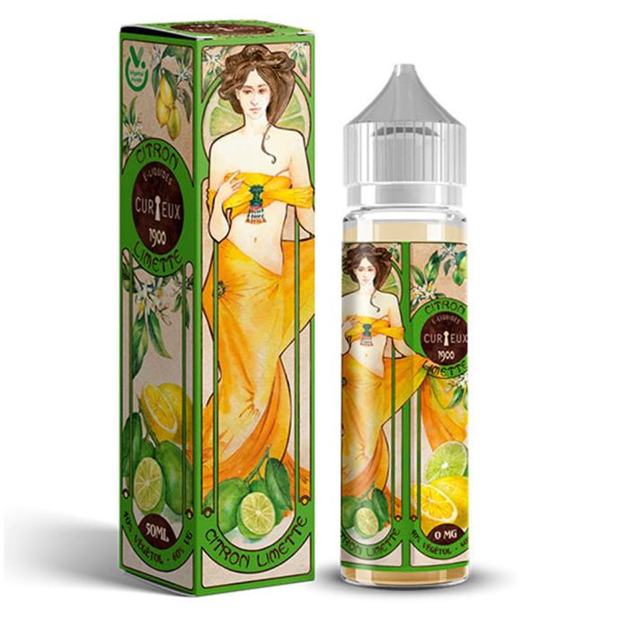 [LIQ/CUR-CIL-50ML] CITRON LIMETTE 50ML 0MG - CURIEUX - ÉDITION 1900